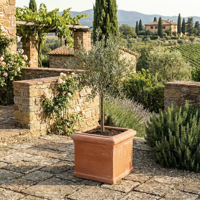 Donica ogrodowa toskańska ceramiczna CBL20