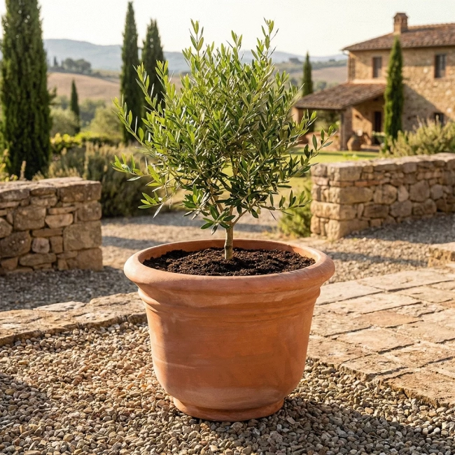 Donica ogrodowa toskańska ceramiczna CML45