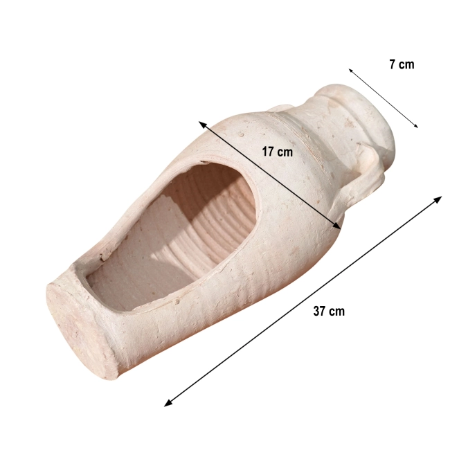 Amfora ogrodowa włoska ceramiczna ZB40