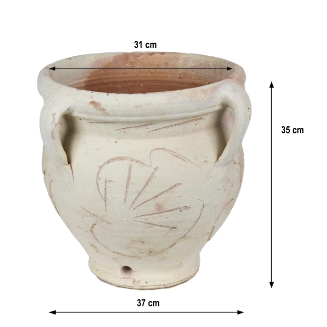 Donica ogrodowa włoska ceramiczna KP35